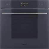 Smeg SOP6102TG 60cm Linea Pyrolytic Single Oven Neptune Grey