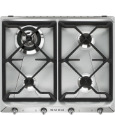 Smeg SR964XGH 60cm Gas Hob - Stainless Steel