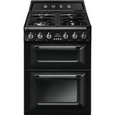 Smeg TR62BL 60Cm Victoria Dual Fuel In Black