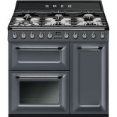 Smeg TR93GR 90Cm Victoria Range Cooker In Dual/Fuel