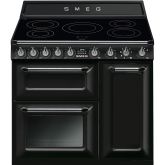 Smeg TR93IBL 90Cm Victoria Induction Range Cooker 