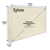 Sylvox OT55A1COVER Waterpoor outdoor TV Cover for 50-55" TV's.