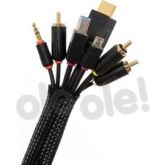 Tech Link 710991 1.5M Black Cable Tidy Kit