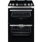 Zanussi ZCI66278XA 60Cm Electric Double Oven With Induction Hob