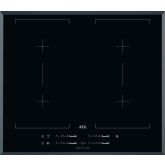 AEG HK654400FB Eol 60Cm Frameless Maxisense Induction Hob, 4 Cooking Sections With Bridge Function, 