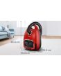 BGL6PETGB, Bagged vacuum cleaner