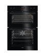 AEG DCE531160B 59.4cm Built In Electric Double Oven - Black