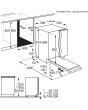 AEG FSB54907Z Integrated Dishwasher - 14 Place Settings, AirDry & MaxiFlex
