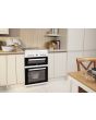 Beko EDG6L33W 60cm Gas Double Oven Cooker - White