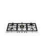 Bertazzoni P905CPROX Pro Series 90cm Gas Hob with Central Wok Burner Stainless Steel