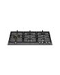 Bertazzoni P905LHERNE Heritage Series 90cm Gas hob with Left Wok burner Matt Black