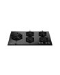 Bertazzoni P905LPROGNE Pro Series 90cm Gas on Glass hob with Left Wok Burner