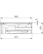 Bora PURSU S Pure Induction Cooktop With Integrated Cooktop Extractor - Recirculation
