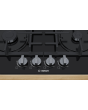Bosch PNP6B6B90 59cm Gas Hob - Black