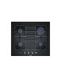 Bosch PPP6A6B90 59cm Gas Hob - Black