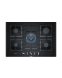 Bosch PPQ7A6B90 Series 6 75cm Tempered Glass Gas Hob