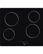 CATA UBTCC60LC.1 60Cm Ceramic Hob, Touch Front Control, 4 Cooking Zones, 9 Power Levels, Residual He