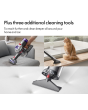 Dyson V8ABS-2023 Cordless Stick Vacuum Cleaner - 40 Minutes Run Time - Silver/Yellow