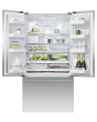 Fisher + Paykel RF610ADX5 90cm Frost Free French Door Fridge Freezer - Stainless Steel