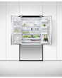 Fisher + Paykel RF610ADX5 90cm Frost Free French Door Fridge Freezer - Stainless Steel