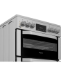 Hotpoint HDE6VDCASX 60cm Double Electric Ceramic Cooker