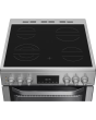 Hotpoint HDE6VDCASX 60cm Double Electric Ceramic Cooker
