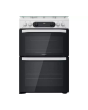 Hotpoint HDM67G0CCW 60cm Double Gas Cooker - White