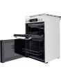 Hotpoint HDM67G0CCW 60cm Double Gas Cooker - White