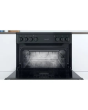 Indesit ID67V9KMBUK 60cm Double Oven Electric Cooker with Ceramic Hob - Black