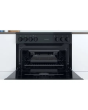Indesit ID67V9KMBUK 60cm Double Oven Electric Cooker with Ceramic Hob - Black
