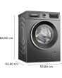 WGG244FCGB, Washing machine, front loader