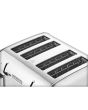 Morphy Richards 240130 Venture 4 Slice Toaster - Brushed