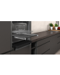 Neff B3ACE4HG0B 59.4cm Built In Electric Single Oven - Black with Graphite Trim