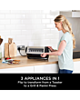 Ninja ST200UK 3-in-1 2 Slice Toaster - Grill and Panini Press - Black
