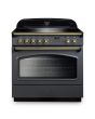 Rangemaster CLAS90FXEISL/B Classic Fx 90 Induction Slate/Brass