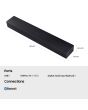 Samsung HW-B400F/XU 2.0ch Soundbar with 4 speakers - Titan Black