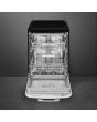 Smeg DFFABBL 60cm 50s style Freestanding Dishwasher Black