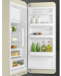Smeg FAB28RCR6UK 60.1cm Cream Fridge Freezer