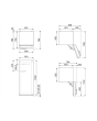 Smeg FAB28RCR6UK 60.1cm Cream Fridge Freezer
