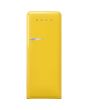Smeg FAB28RYW5 60cm 50s Style Right Hand Hinge Fridge with Icebox Yellow