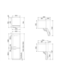 Smeg FAB32RCR6UK 60.1cm 70/30 Fridge Freezer Cream