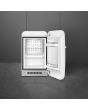 Smeg FAB5RWH5 40 cm White Small 50s Style Right Hand Hinged Fridge Freezer