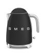 Smeg KLF03BLMUK Kettle in Matte Black
