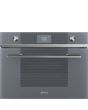 Smeg SF4102MCS Linea 45Cm Combi Oven Microwave With Vapor Clean