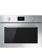 Smeg SF4400MX 45cm Cucina Microwave with Grill in Stainless Steel