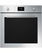 Smeg SFP6401TVX1 60cm Cucina Pyrolytic Single Oven in Stainless Steel