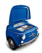 Smeg SMEG500BL 500BL 50s Retro style FIAT 500 Refrigerator Blue