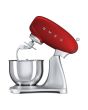 Smeg SMF01RDUK Red Retro Style Stand Mixer
