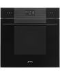 Smeg SO6102M2B3 60cm Linea Speedwave XL Combi Microwave Black Glass