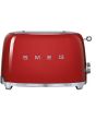Smeg TSF01RDUK Red Retro Style Toaster 